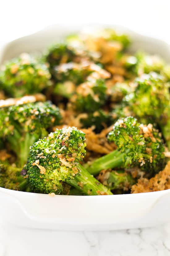 Simple Healthy Side Dishes
 Quick Panko and Parmesan Broccoli