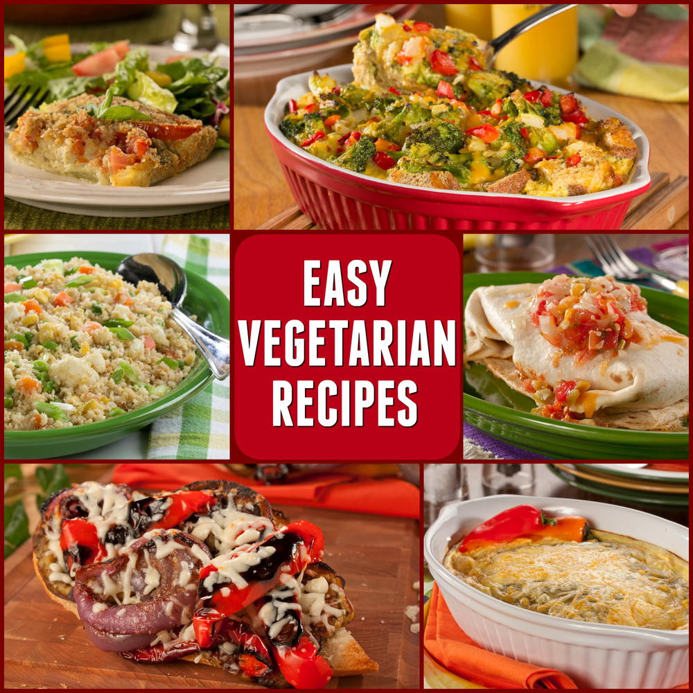 Simple Healthy Vegetarian Recipes
 10 Easy Ve arian Recipes