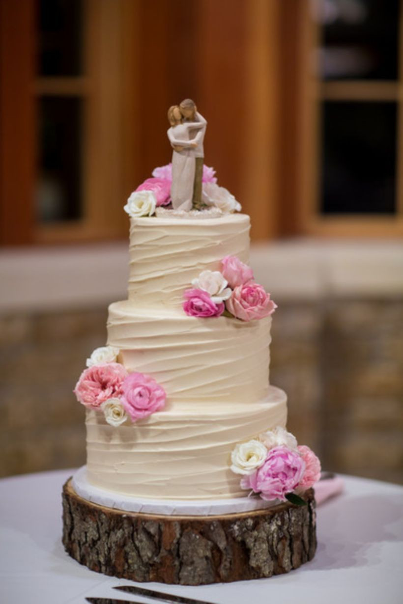 Simple Rustic Wedding Cakes
 Simple rustic winter wedding cakes ideas 32 VIs Wed