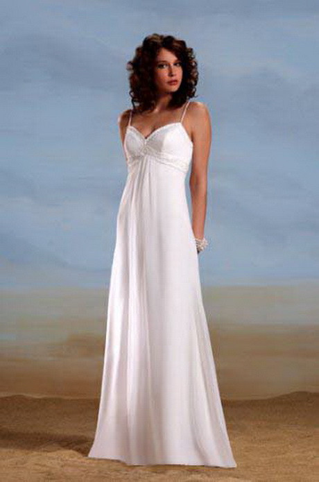 Simple Spaghetti Strap Wedding Dress
 Spaghetti strap wedding dresses