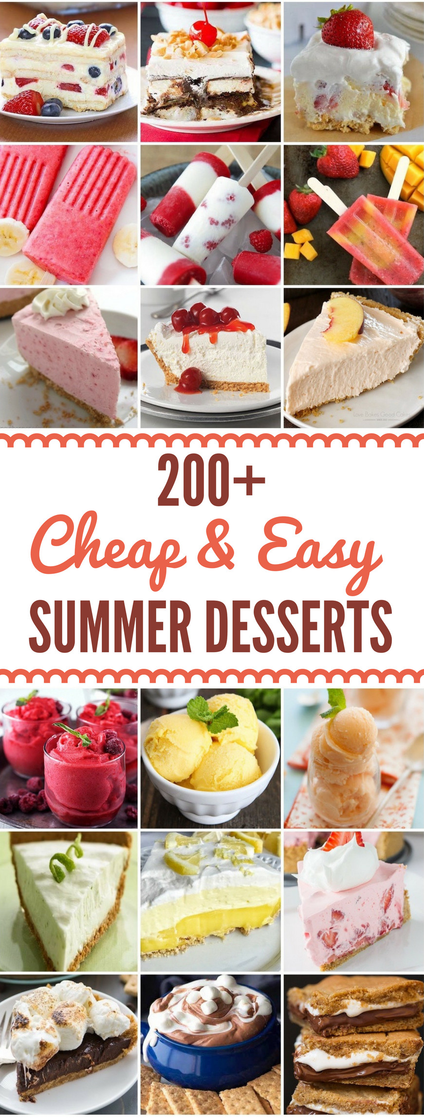 Simple Summer Desserts
 200 Cheap and Easy Summer Desserts Prudent Penny Pincher