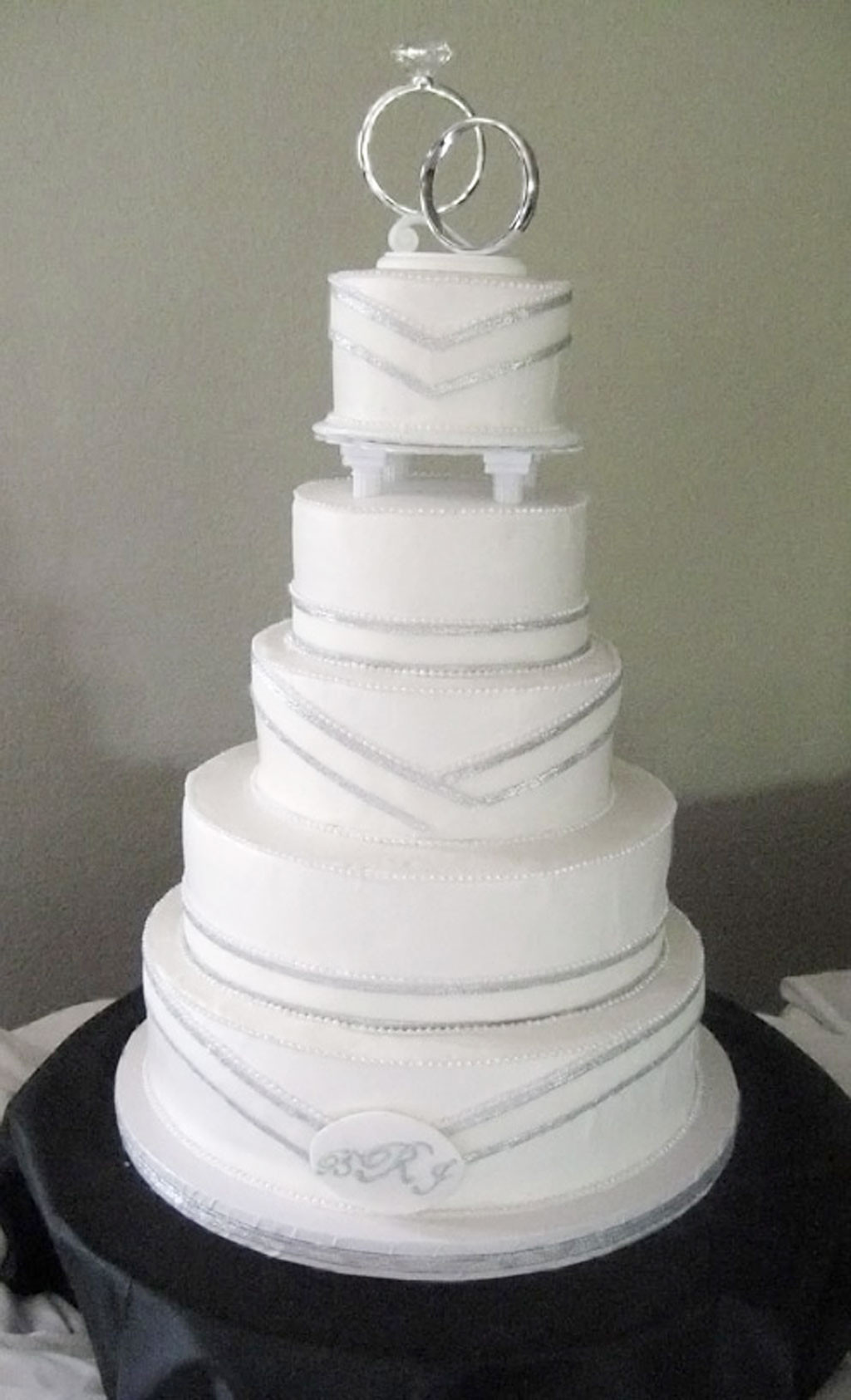 Simple Wedding Cakes Ideas
 Simple Silver Wedding Cakes Wedding Cake Cake Ideas by