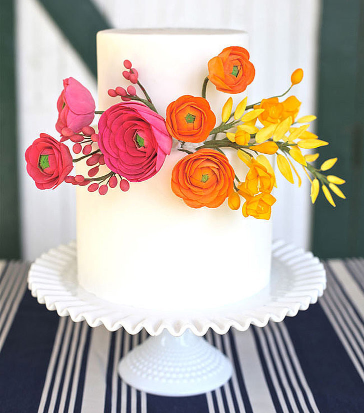 Simple Wedding Cakes With Flowers
 Simple Wedding Cakes