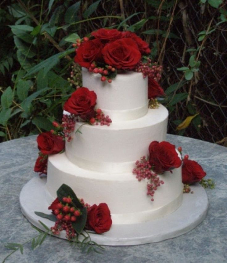 Simple Wedding Cakes Without Fondant
 31 best Wedding Cakes images on Pinterest