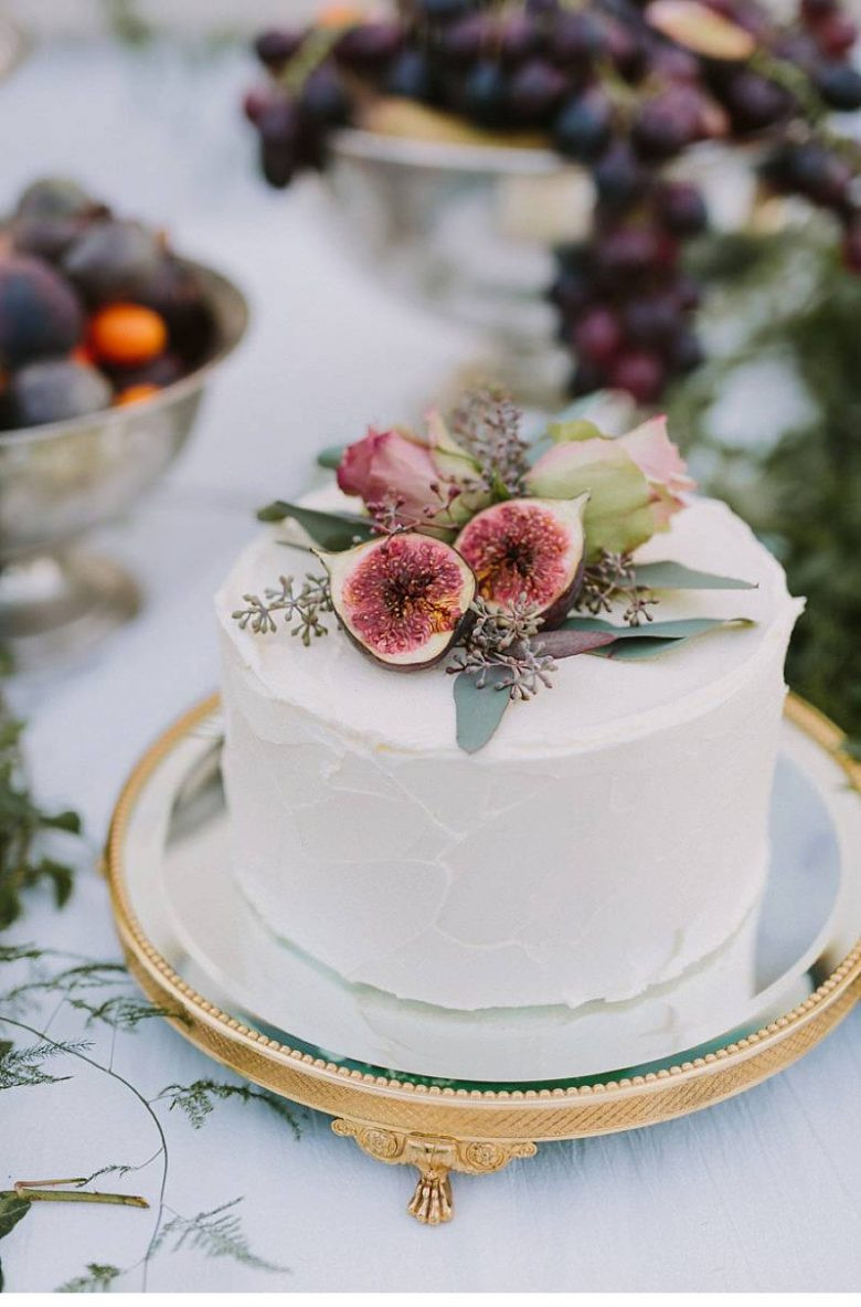 Simple White Wedding Cake
 15 Small Wedding Cake Ideas That Are Big on Style