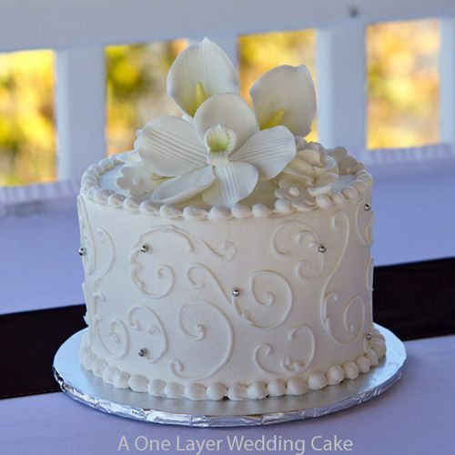 Single Layer Wedding Cakes
 Single Layer Wedding Cakes blomwedding