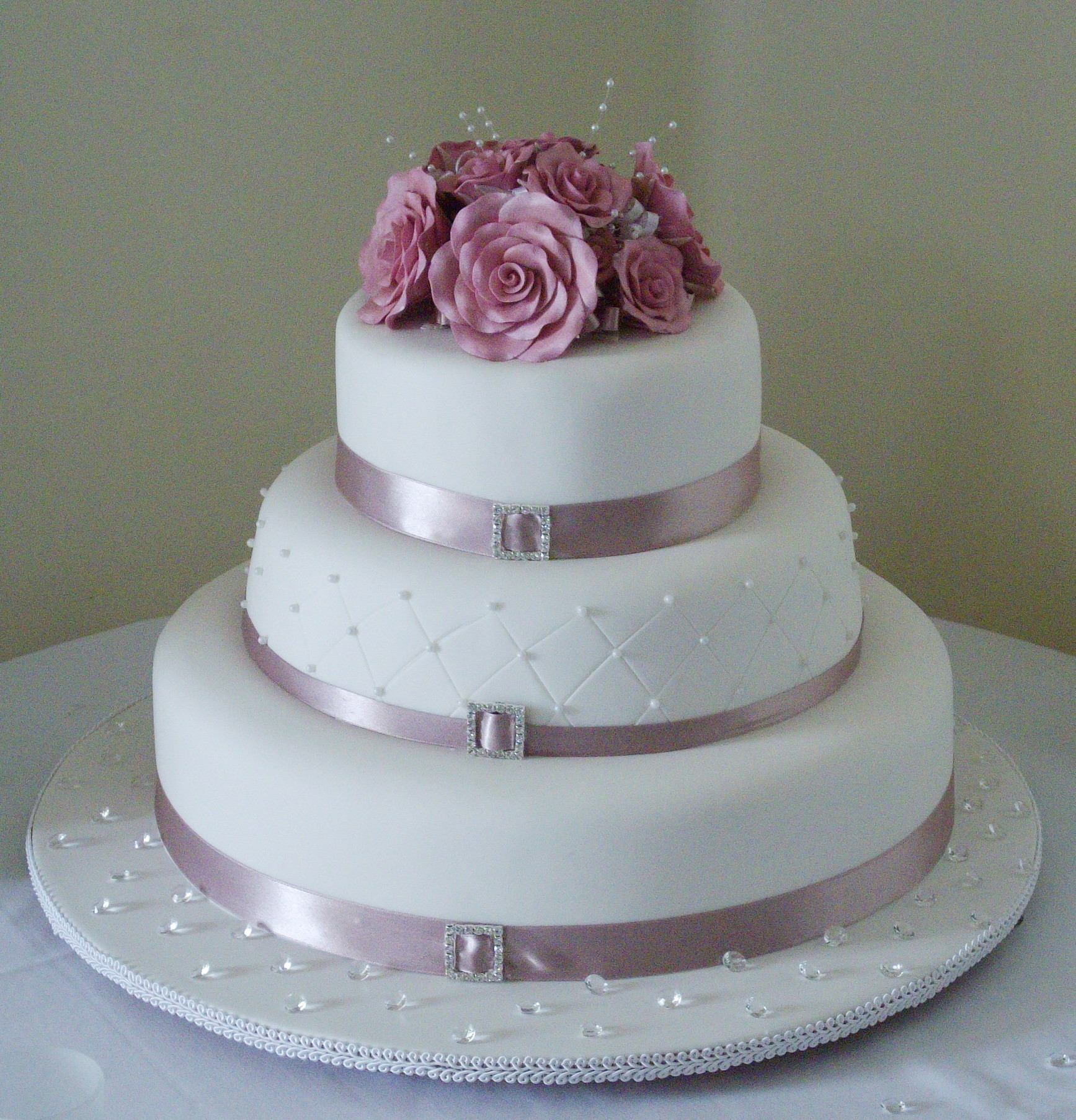 Single Tiered Wedding Cakes
 Single Tier Wedding Cakes