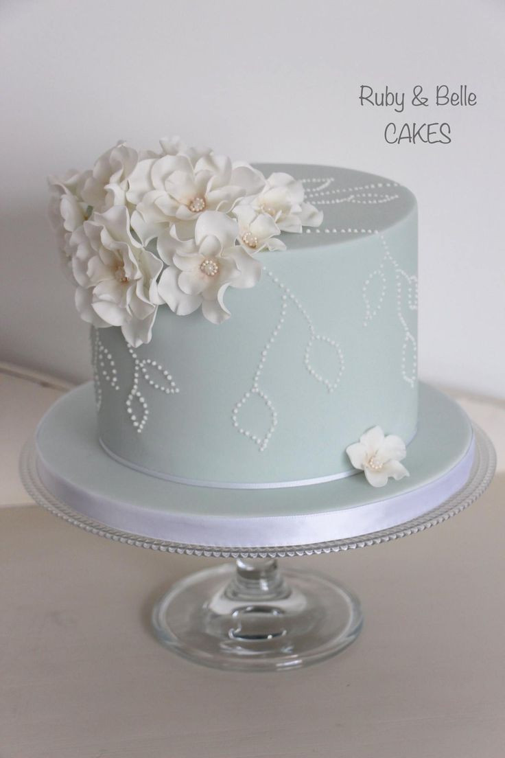 Single Tiered Wedding Cakes
 Best 25 Single tier cake ideas on Pinterest