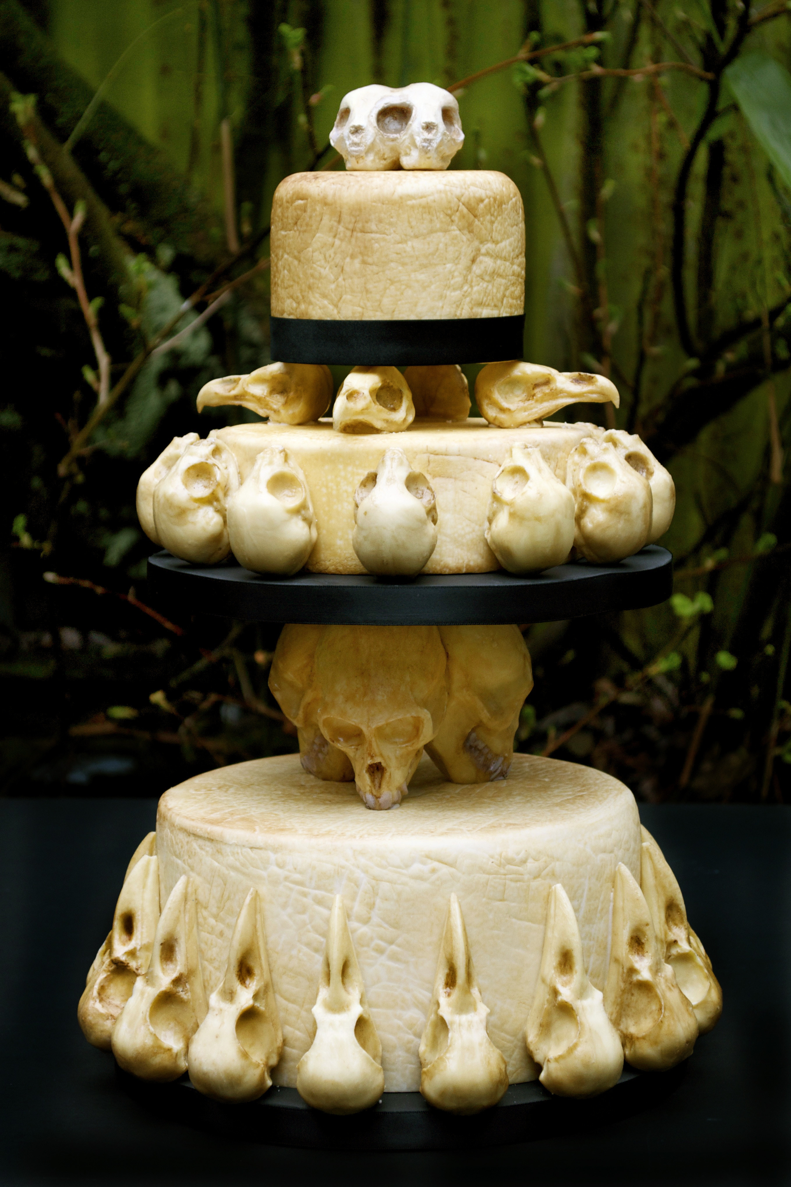 Skull Wedding Cakes
 chocolate – Eat Your Heart Out