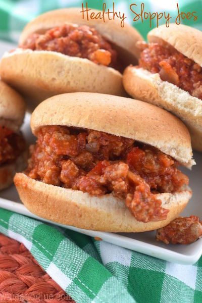 Sloppy Joes Healthy
 50 AWESOME Sandwiches Burgers and Sliders