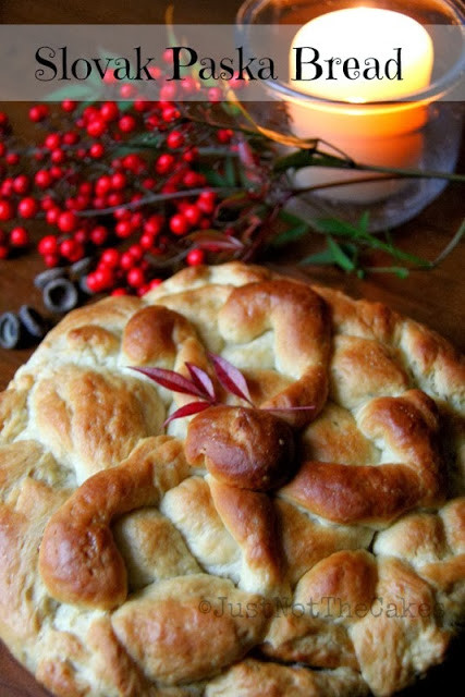 Slovak Easter Bread
 JUST NOT THE CAKES Slovak Paska Bread Eggless