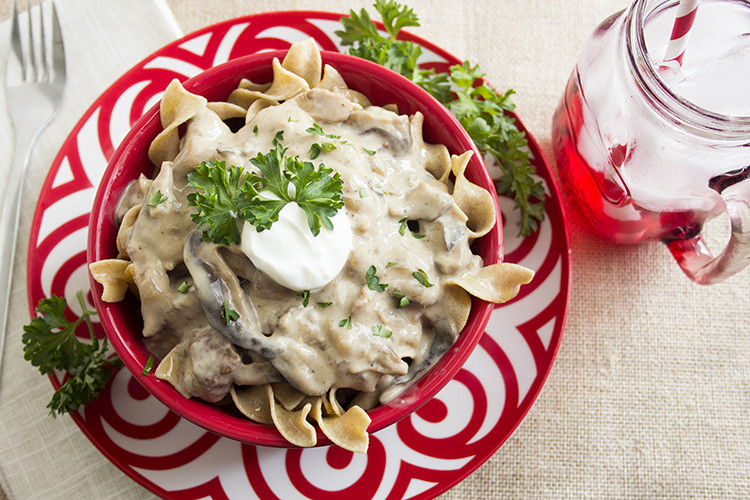 Slow Cooker Beef Stroganoff Healthy
 Recipe Slow Cooker Beef Stroganoff