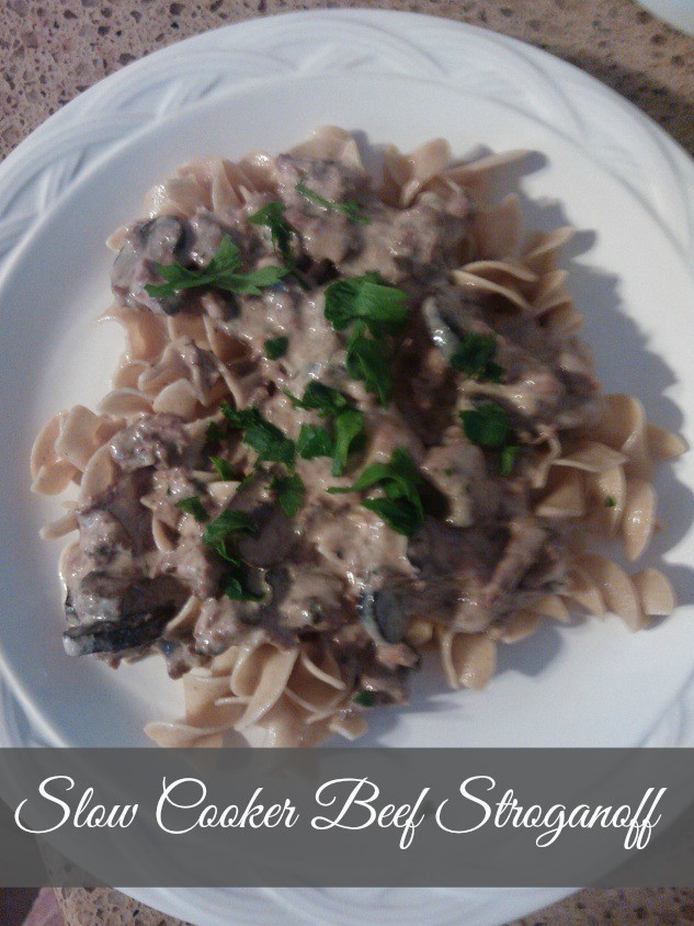 Slow Cooker Beef Stroganoff Healthy
 Slow Cooker Beef Stroganoff Organize Yourself Skinny