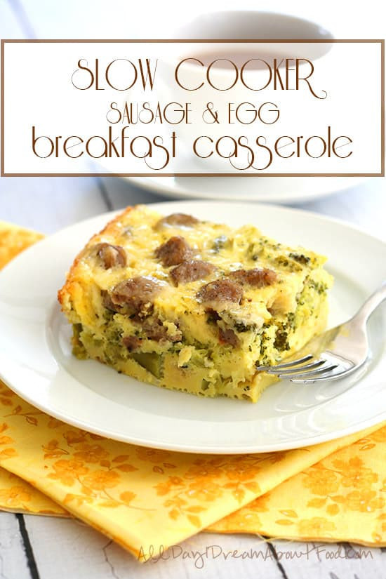 Slow Cooker Breakfast Casserole Healthy
 Easy and Healthy Make Ahead Breakfast Recipes for the