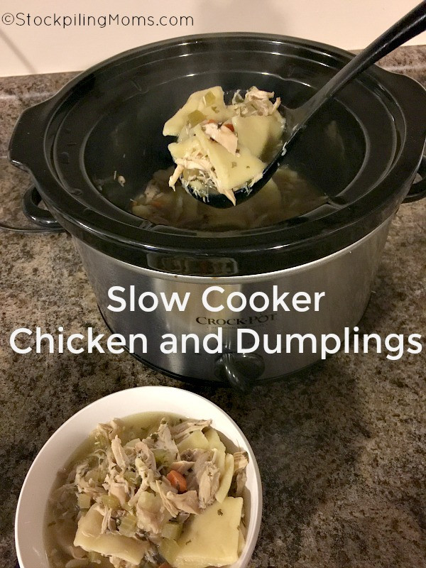 Slow Cooker Chicken And Dumplings Healthy
 Slow Cooker Chicken and Dumplings Recipe