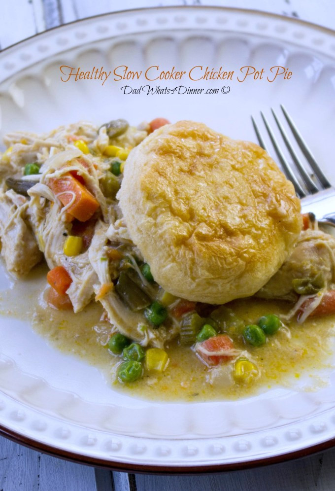 Slow Cooker Chicken Pot Pie Healthy
 Healthy Slow Cooker Chicken Pot Pie