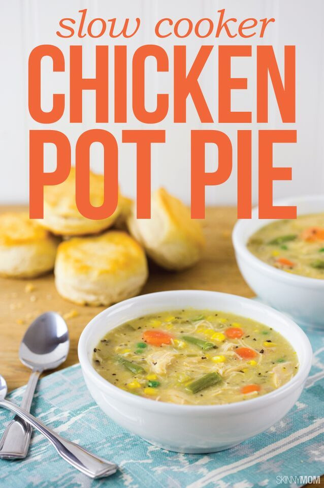 Slow Cooker Chicken Pot Pie Healthy
 Slow Cooker Chicken Pot Pie