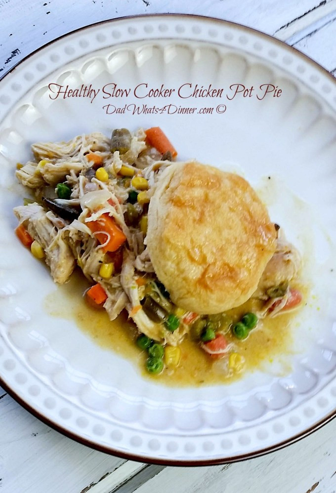 Slow Cooker Chicken Pot Pie Healthy
 Healthy Slow Cooker Chicken Pot Pie