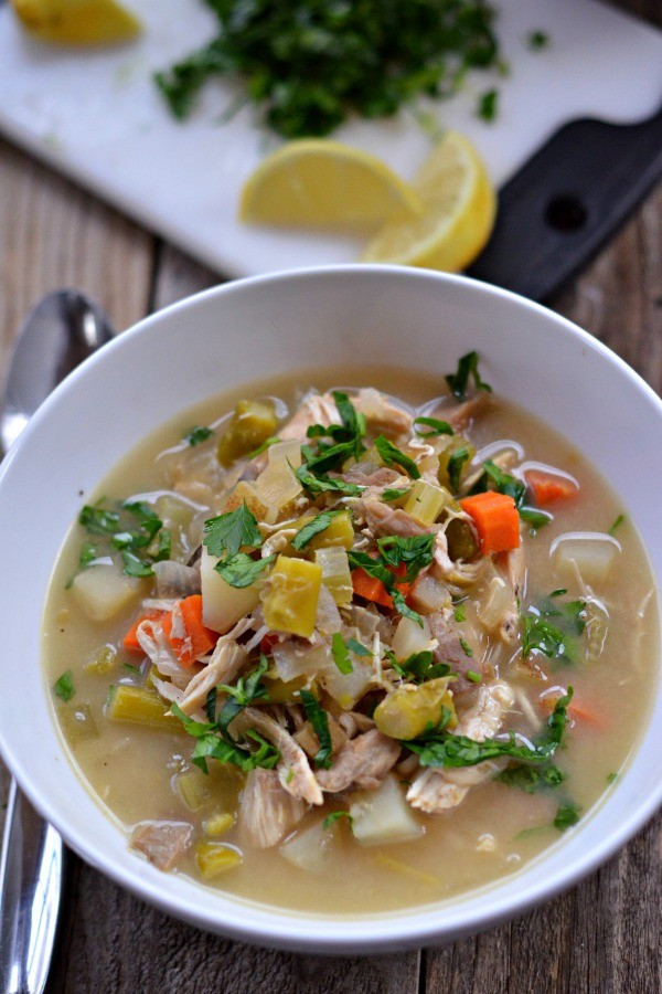 Slow Cooker Chicken Pot Pie Healthy
 Slow Cooker Chicken Pot Pie Soup Mountain Mama Cooks