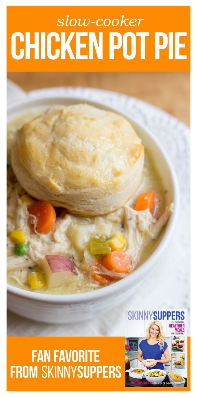 Slow Cooker Chicken Pot Pie Healthy
 Slow Cooker Chicken Pot Pie Recipe