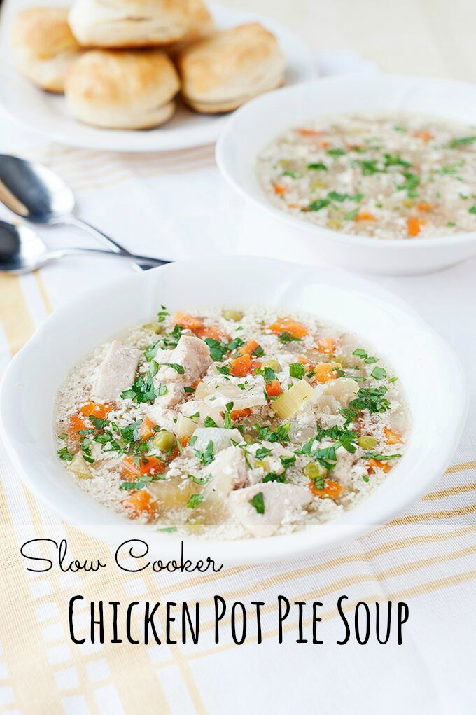 Slow Cooker Chicken Pot Pie Healthy
 Slow Cooker Chicken Pot Pie Soup