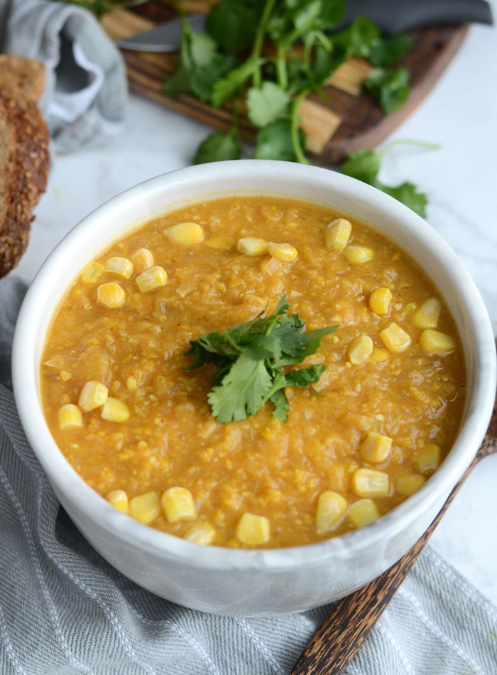 Slow Cooker Corn Chowder Healthy
 Slow Cooker Sweet Potato Corn Chowder Healthy Oil Free