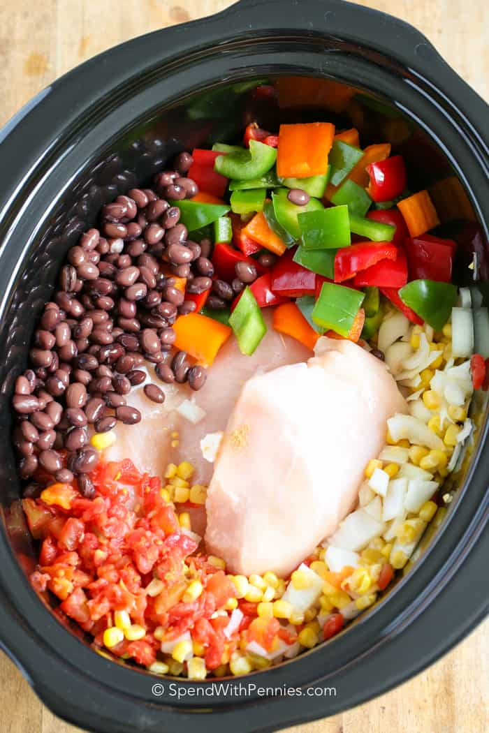 Slow Cooker Ground Beef Recipes Healthy
 Slow Cooker Chicken Chili Hearty & Healthy Spend With