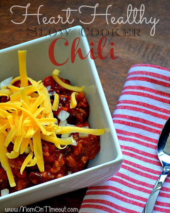 Slow Cooker Heart Healthy Recipes
 Heart Healthy Slow Cooker Chili Recipe Mom Timeout