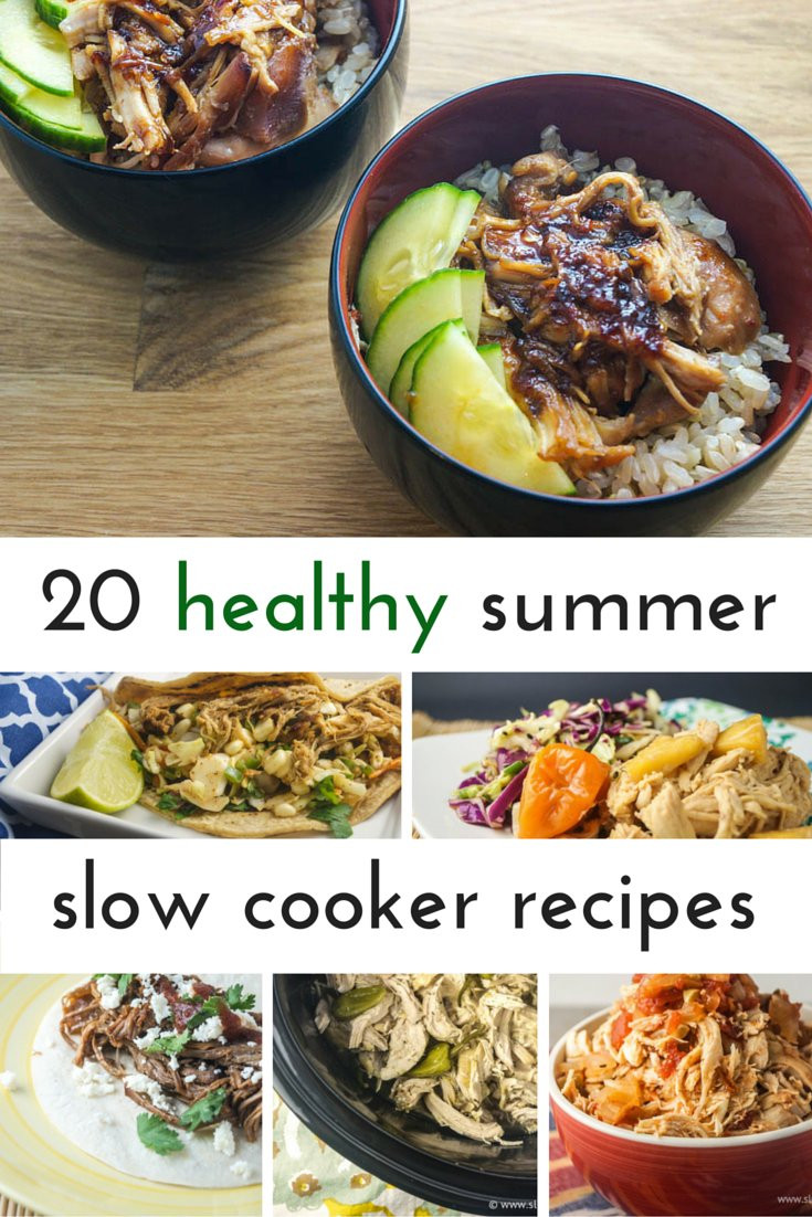 Slow Cooker Recipes Healthy
 Twenty Slow Cooker Recipes for Summer Slender Kitchen