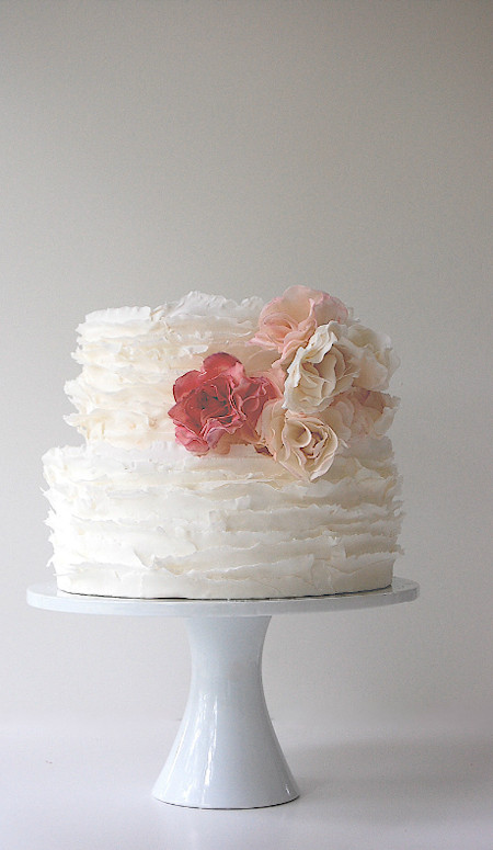 Small Elegant Wedding Cakes
 Maggie Austin Wedding Cakes Bitsy Bride