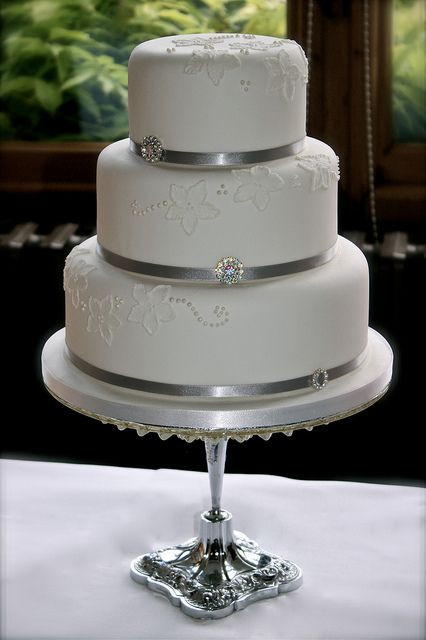 Small Elegant Wedding Cakes
 Small Simple & Elegant but with buttercream no fondant