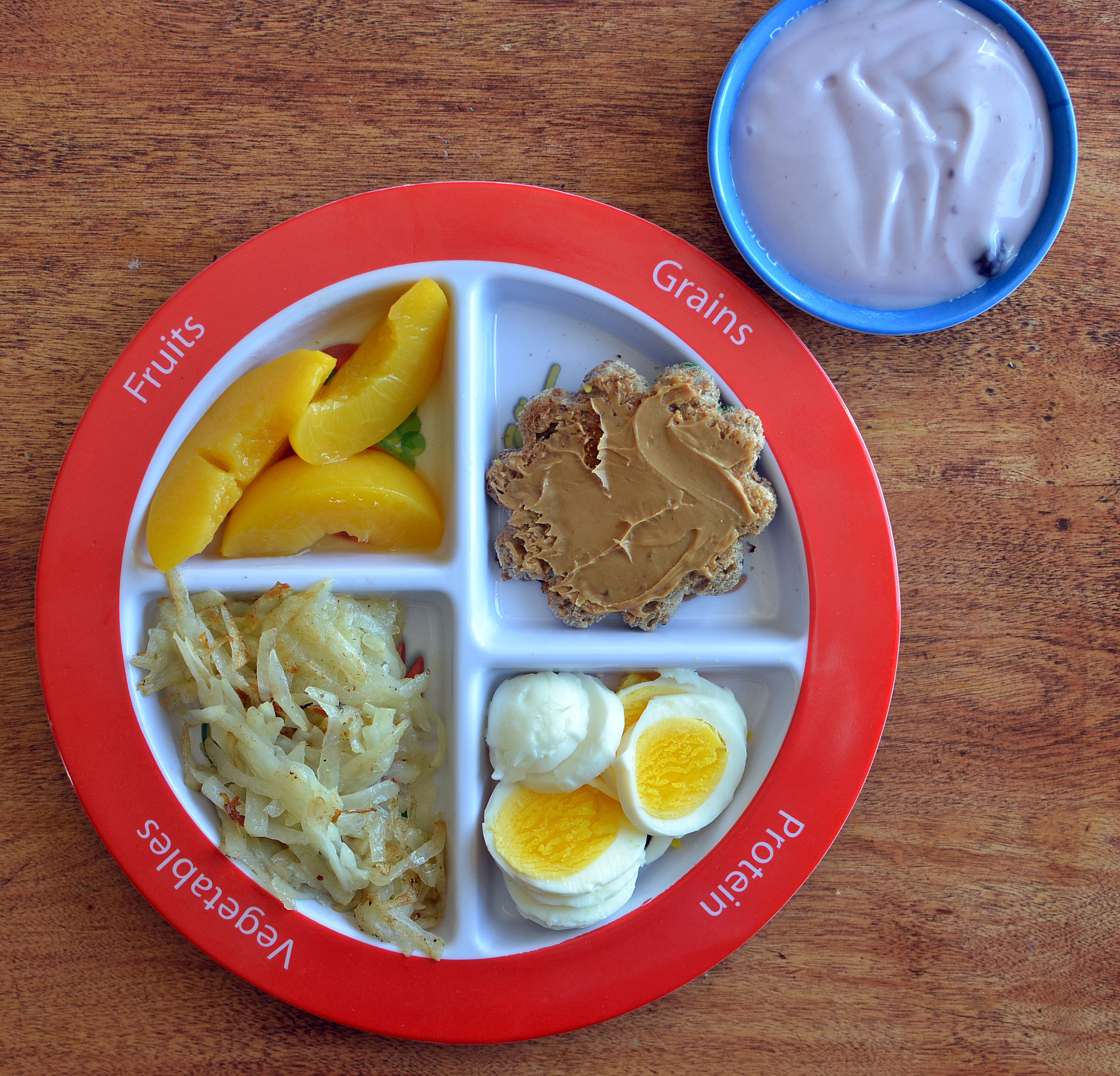 Small Healthy Breakfast
 Guide to Toddler Portion Sizes