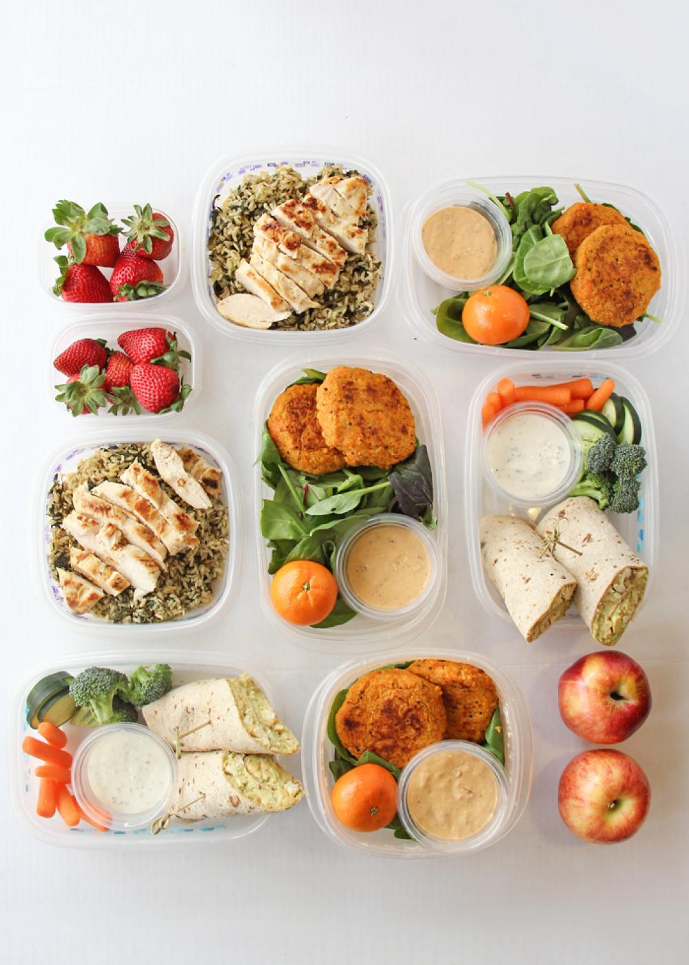 Small Healthy Lunches
 Recipes to Prepare Seven Healthy Lunches For The Week
