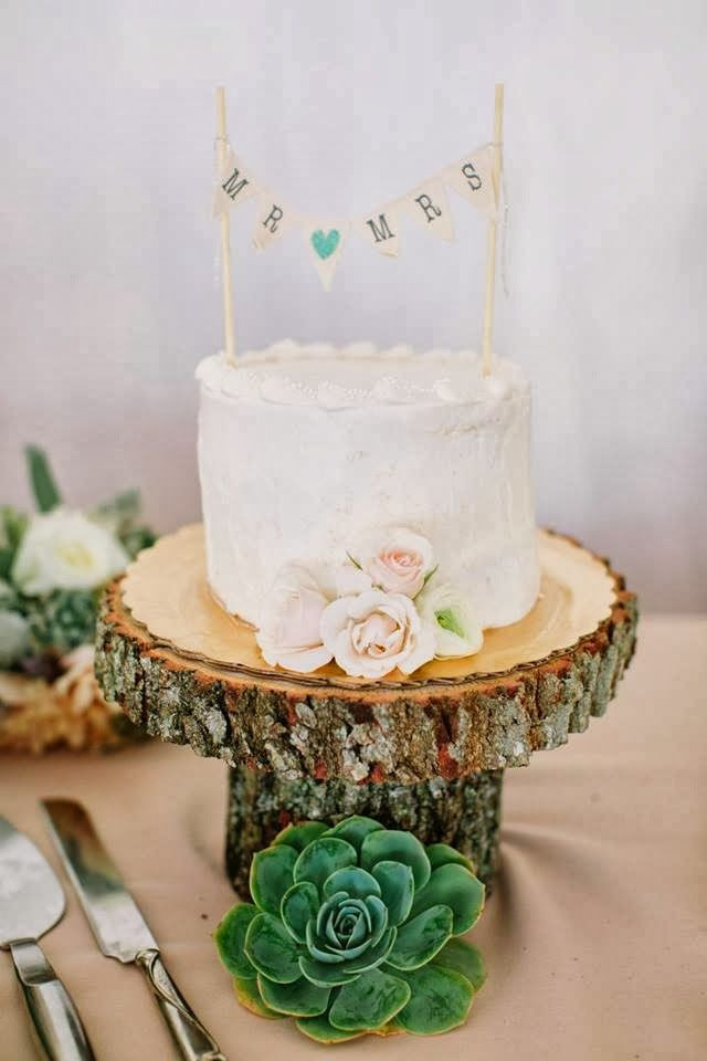 Small Rustic Wedding Cakes
 25 CUTE SMALL WEDDING CAKES FOR THE SPECIAL OCCASSION