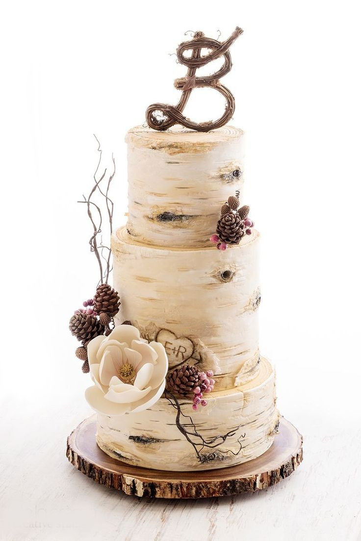 Small Rustic Wedding Cakes
 The 25 best Rustic wedding cakes ideas on Pinterest