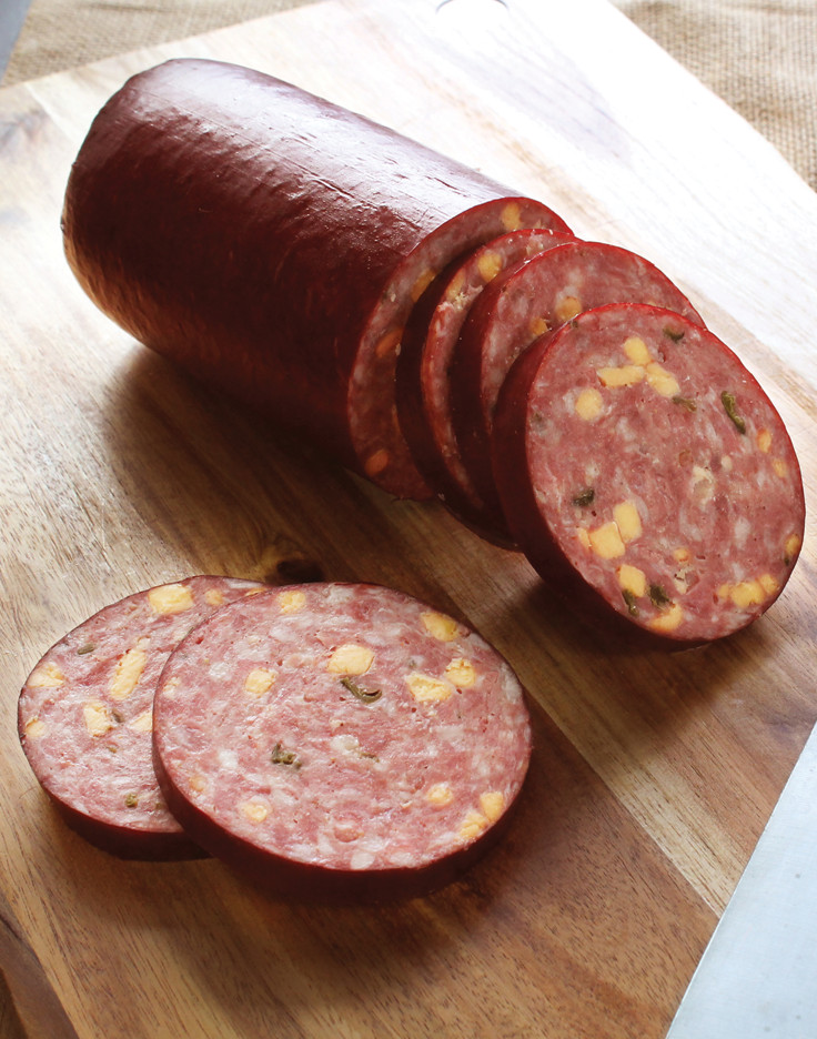 Smoked Beef Summer Sausage Recipe
 Jalapeno Cheddar Summer Sausage Recipe