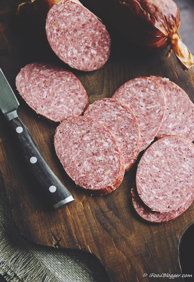 Smoked Beef Summer Sausage Recipe
 masterbuilt electric smoker summer sausage