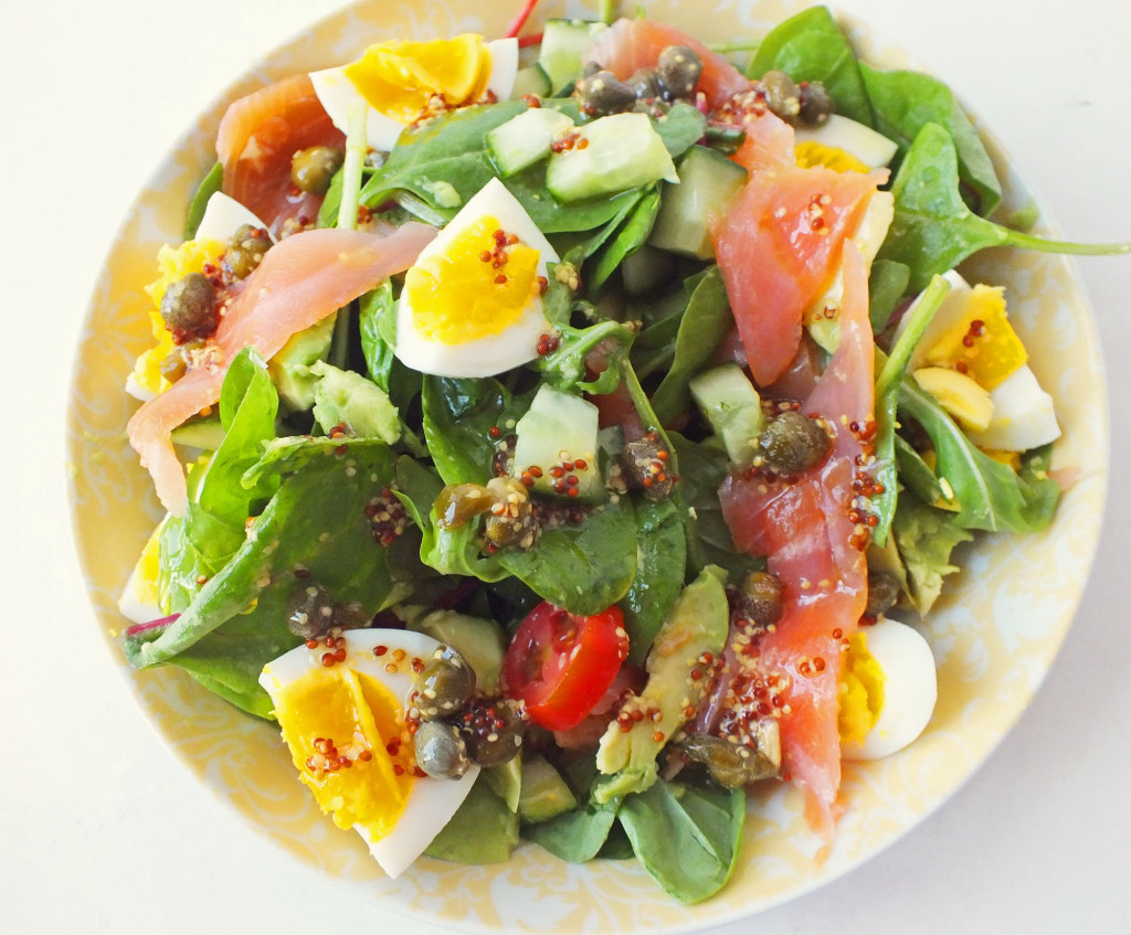 Smoked Salmon Salad Recipes Healthy
 Avocado Smoked Salmon and Egg Salad