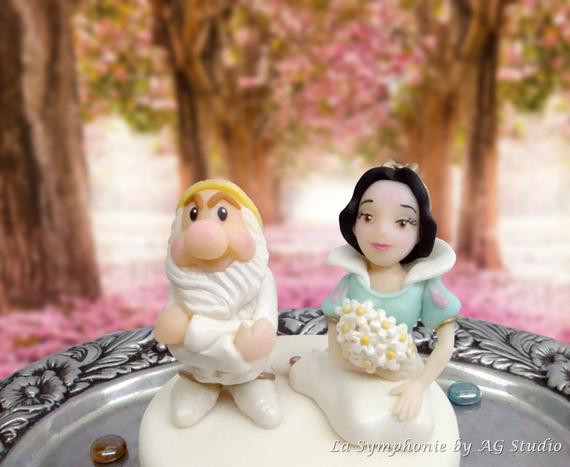 Snow White Wedding Cake Topper
 Snow White Wedding cake topper Wedding cake topper