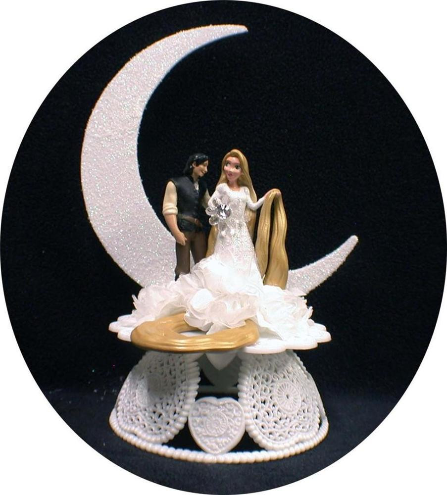 Snow White Wedding Cake Topper
 Rapunzel from Disney Tangled Prince Charming Wedding Cake