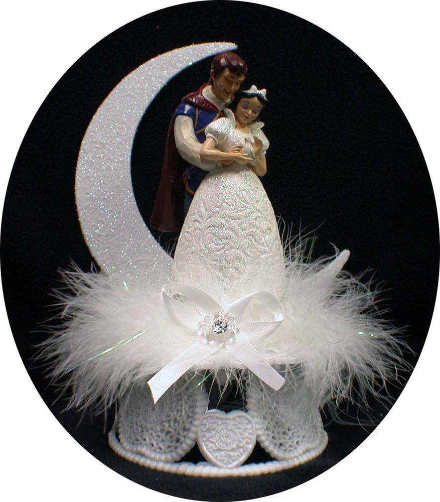 Snow White Wedding Cake Topper
 Disney Princess SNOW WHITE Prince Charming Wedding Cake