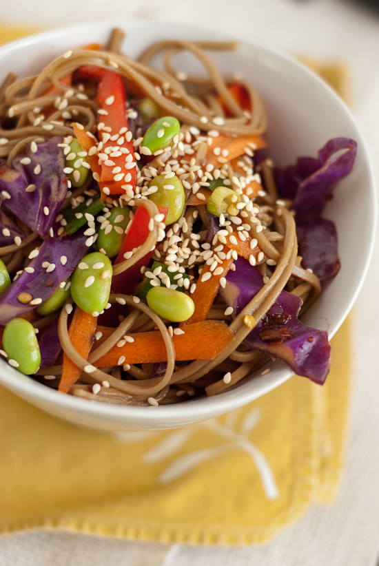 Soba Noodles Healthy
 Soba Noodles with Ve ables Cookie and Kate