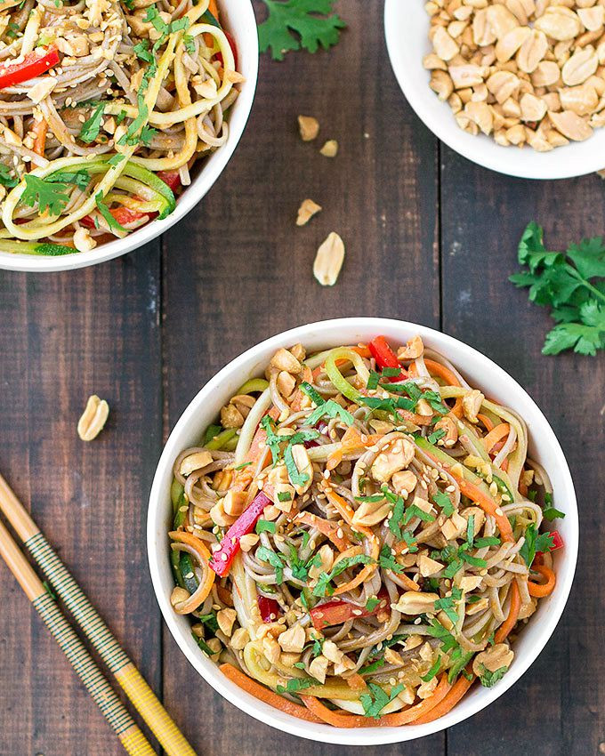 Soba Noodles Healthy
 Spicy Peanut Soba Noodles As Easy As Apple Pie