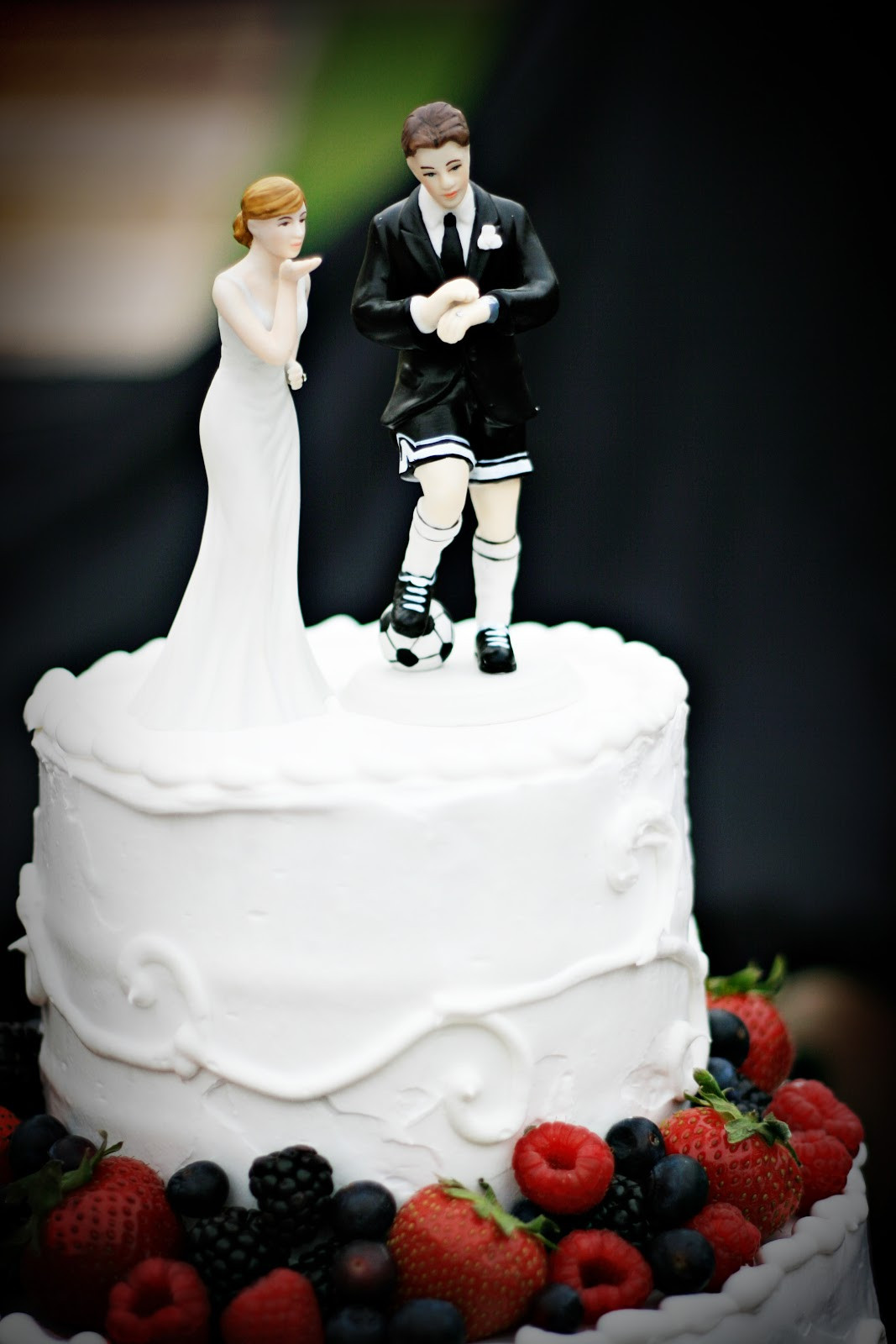 Soccer Wedding Cakes
 Cakes By Kim A Soccer Players Wedding