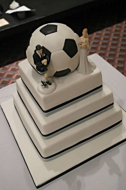 Soccer Wedding Cakes
 Soccer Party on Pinterest