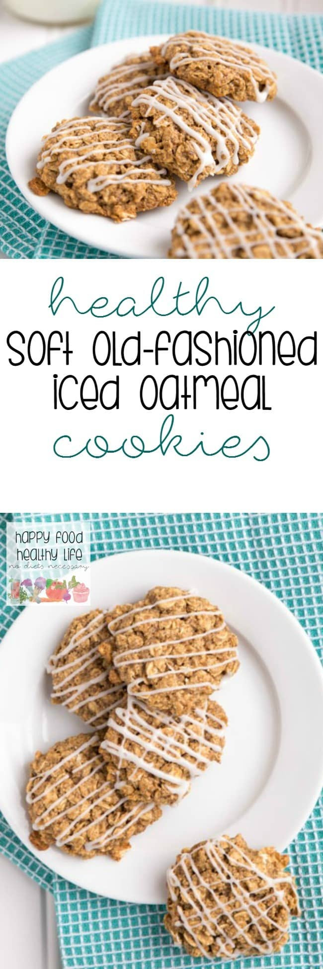 Soft Oatmeal Cookies Healthy
 Healthy Soft Old Fashioned Iced Oatmeal Cookie Recipe
