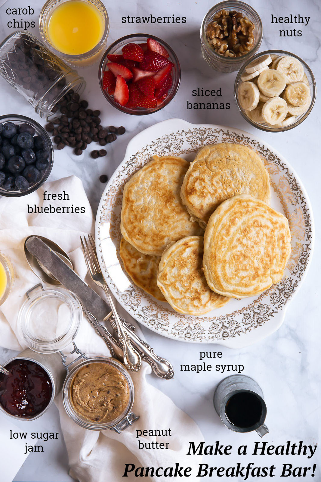 Something Healthy To Eat For Breakfast
 How to Make a Healthy Pancake Bar for Breakfast