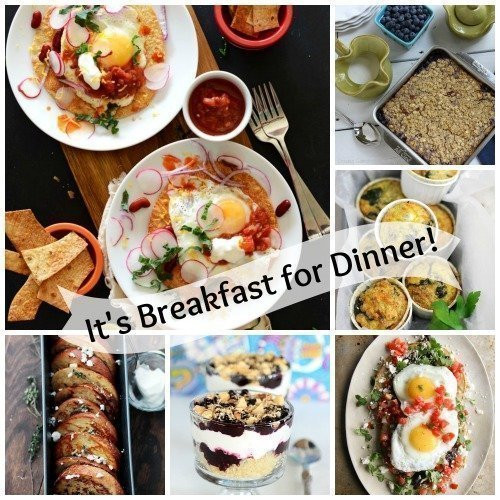 Something Healthy To Eat For Breakfast
 Breakfast for Dinner Roundup Meatless Monday