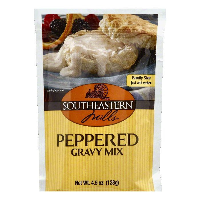 Southeastern Mills Peppered Gravy Mix
 Southeastern Mills Gravy Mix Peppered Family Size