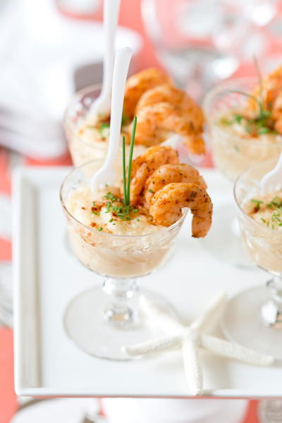 Southern Appetizers For Wedding
 Mini Shrimp and Grits